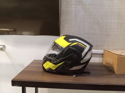 Full and half face helmet