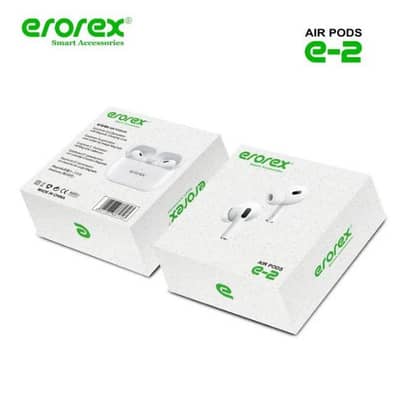 Erorex Airpods E-2 Wireless earbuds with magnetic charging case
