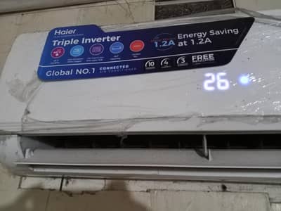 haier T 3 inverter AC for sale bht Kam use hua hai