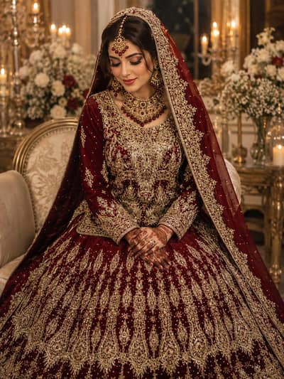 bridal lehnga
