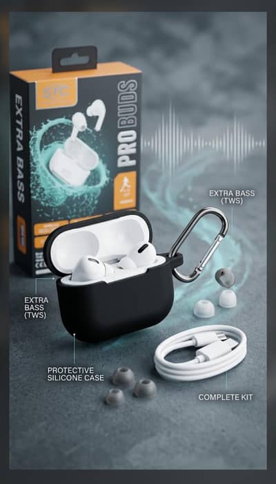 STC AirPods Pro Buds TWS Wireless Earphones
