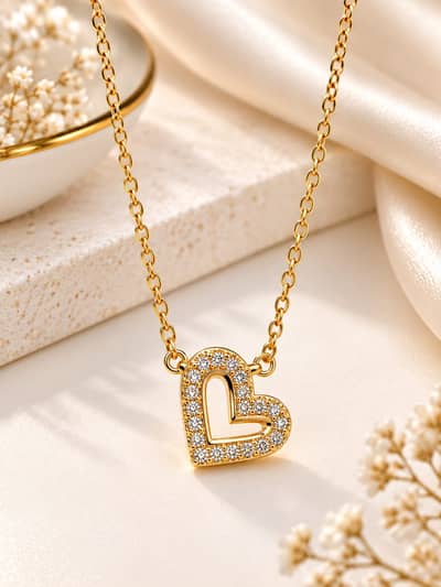 Trendy Waterproof Locket – Premium Quality Anti-Tarnish Stylish Neckl