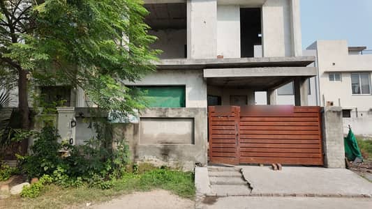 Owner-Built Double Story Grey Structure Complete DHA Phase 9 Town, A Block Facing 8 Marla