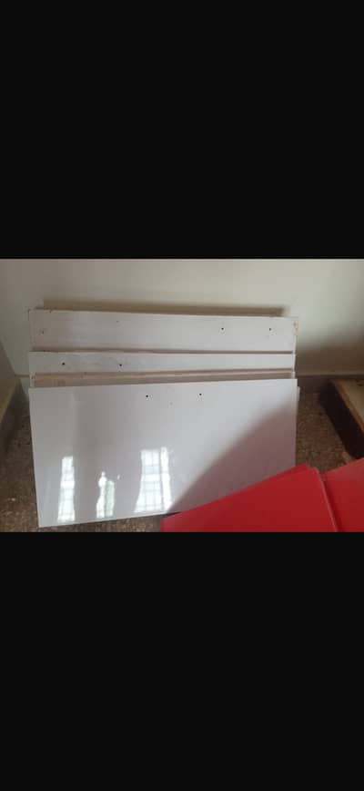 Kitchen cabinets brand new with glazed sheets