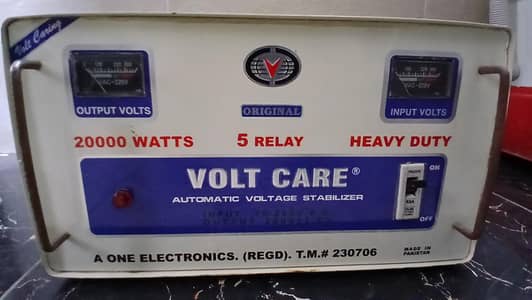 Voltage Stabilizer 20000watt