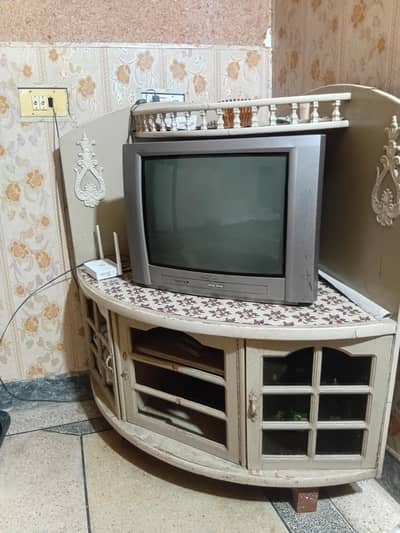 TV with trolley for sale