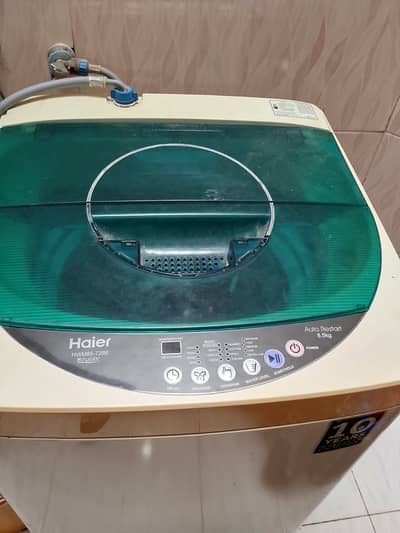Haier washing machine