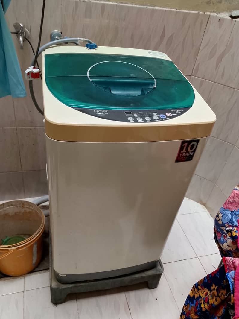 Haier washing machine 1