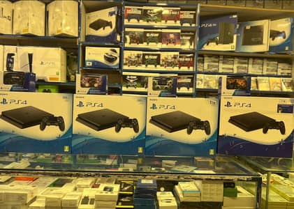 Ps4 slim 500gb complete box with warranty
