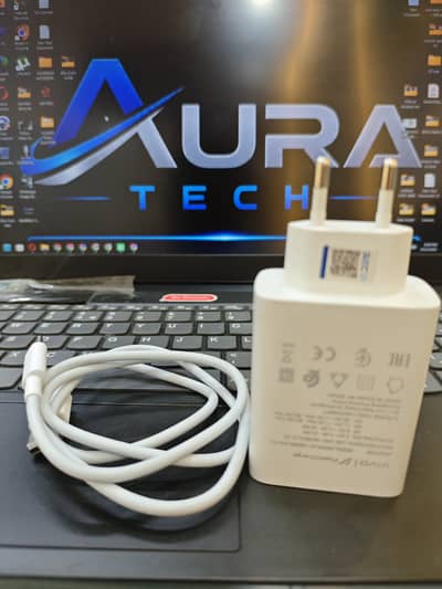 VIVO 80W FLASH CHARGER WITH TYPE C CABLE (03216465426)
