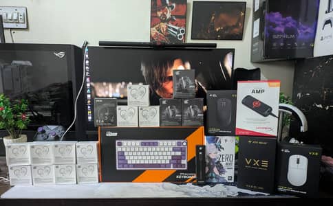 Premium Gaming Keyboards, Mice and Iems