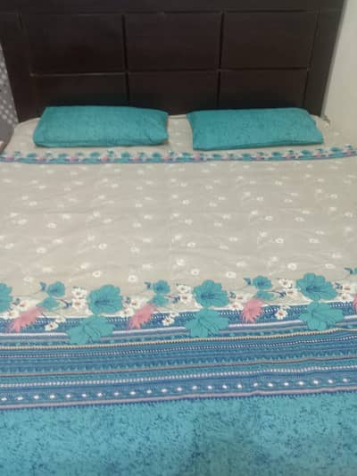 Urgent Sale King Size Bed for Sale Without Mattress Karachi