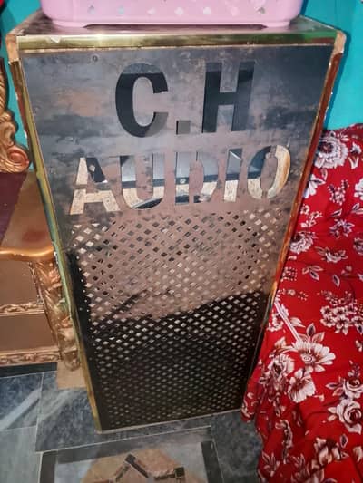 DJ sound hai yah brand new heavy 15 inch ka speaker hai do hai speaker