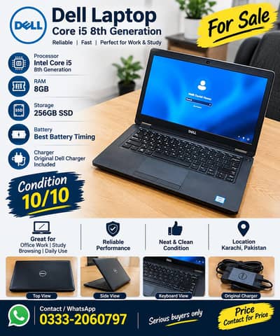 Dell core i5 8th generation