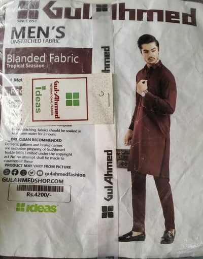 Gul Ahmad Suits (male) for Sale in Discounted Price
