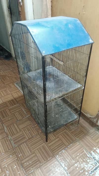 Two portions cage