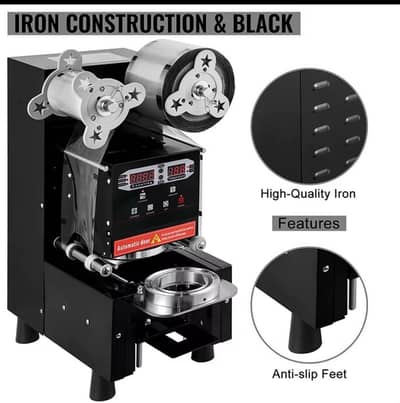 Automatic Cup Sealing Machine – Boba Tea / Coffee