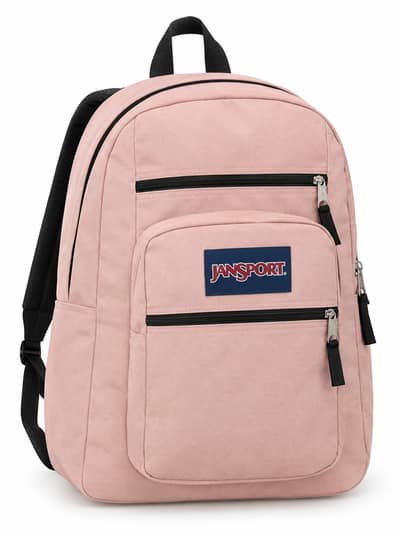 Original Jansport Big Student Backpack - Misty Rose