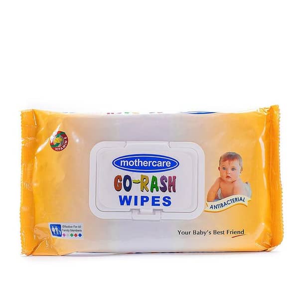 Mothercare Go Rash Wipes 40Pcs