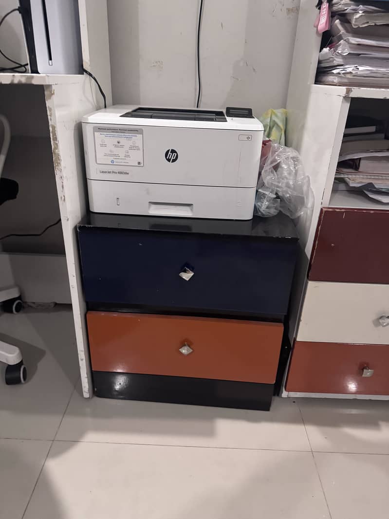 Single bed with side table 6