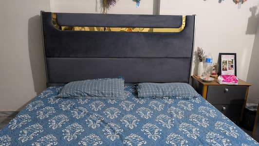 double bed almost new for sale