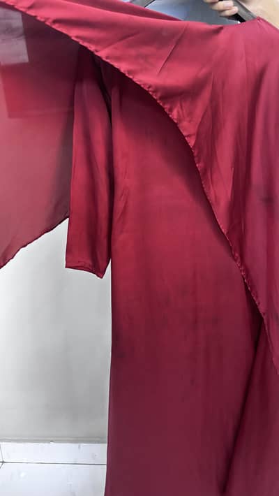 beautiful maroon dress