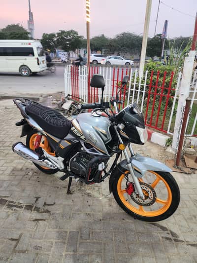 honda cb150f special edition 2023 golden number just like a brand new