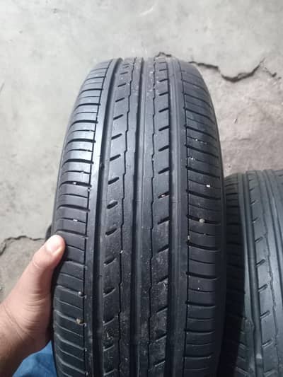 185.65. 15 yokohoma tyres for city, yaris, chagan.
