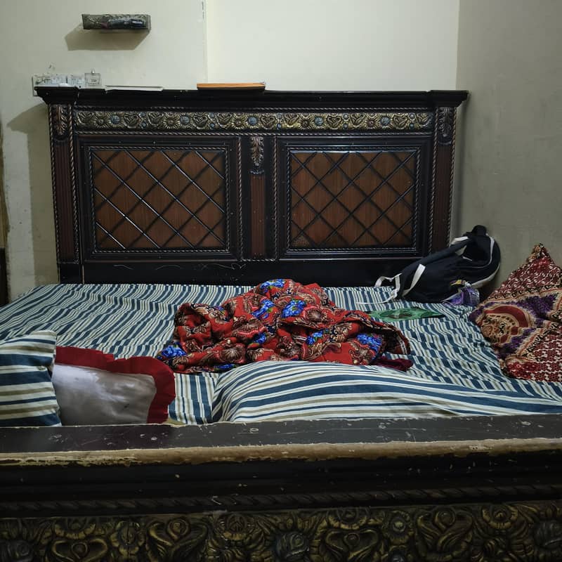 Double Bed Only without mattress 0