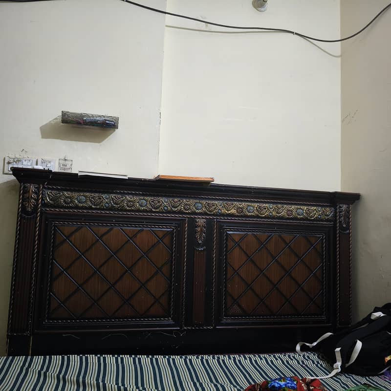 Double Bed Only without mattress 1