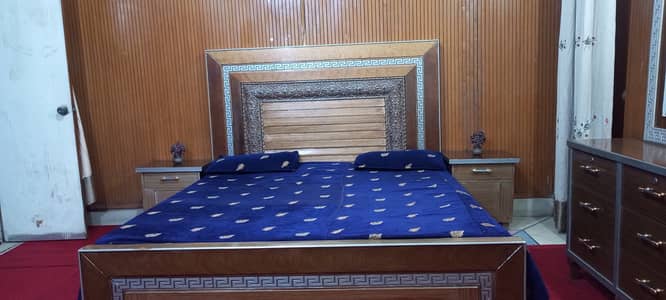 wooden Bedset with dressing