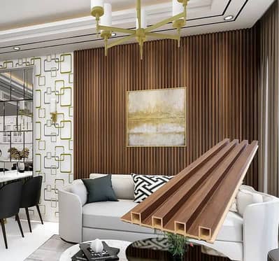 PVC wall panel-Media wall-Pvc wallpaper-Pvc ceiling-Wpc Fluted panel