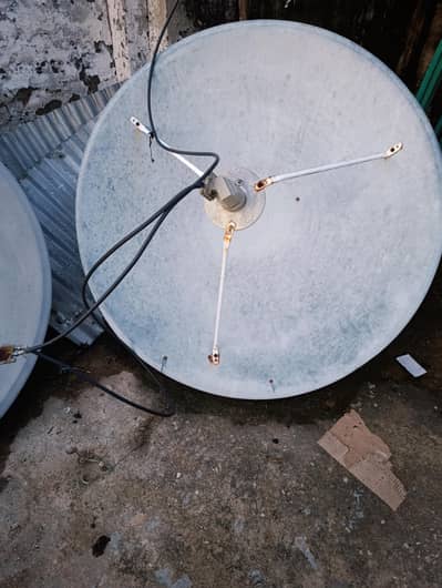 2 dish with receiver with adapter