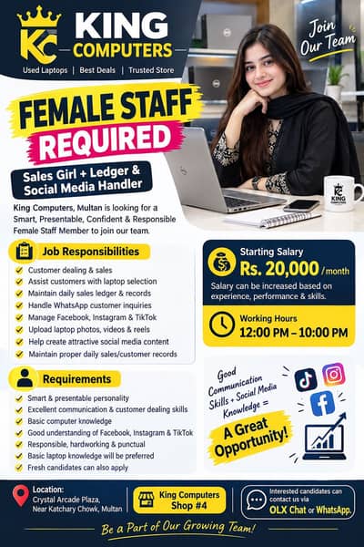 Sales girl