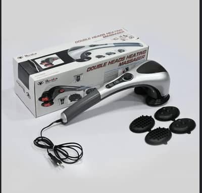 Double Head Heating Massager