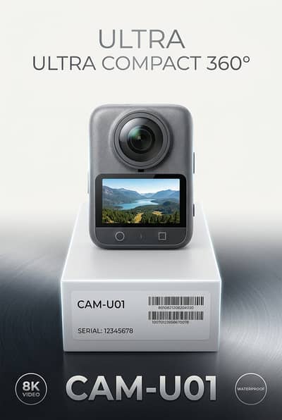 DJI Osmo 360 8K 360° Action Camera | 1” Sensor | 120MP | 4K120