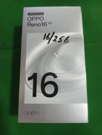 OPPO Reno 16 Box Pack Official PTA 16/256