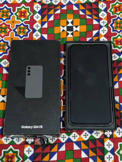Samsung Mobile S24 fE 8/128GB with ORGINAL BOX (JV)