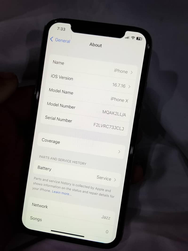 Apple iPhone X 8