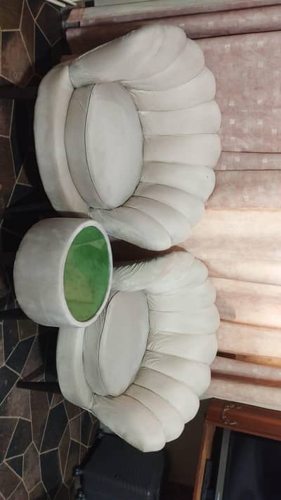 Coffee chair with coffe table