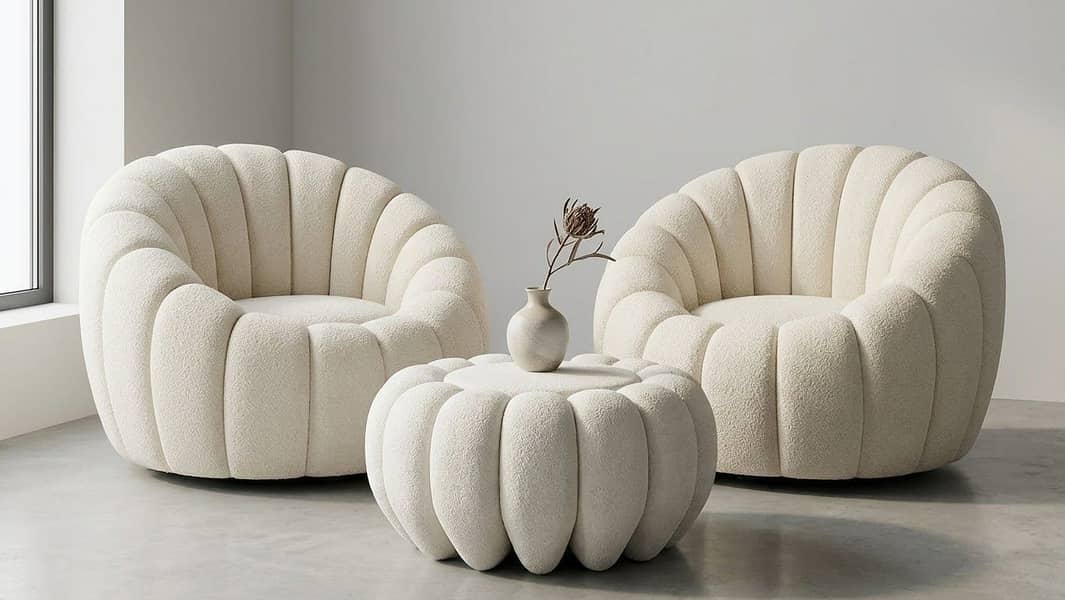 Sofa chairs with table 0