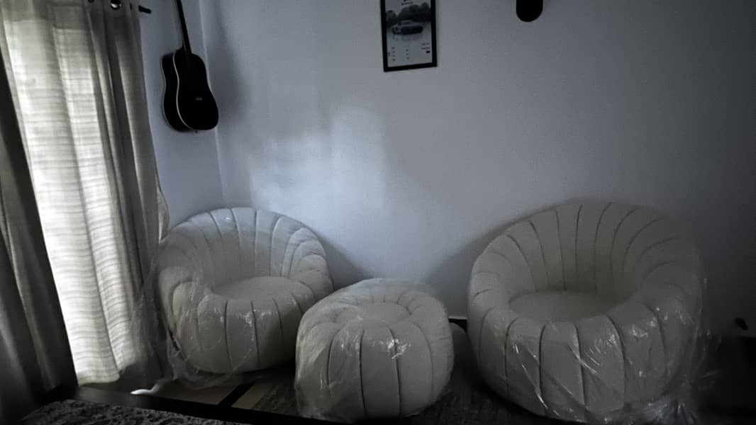 Sofa chairs with table 1