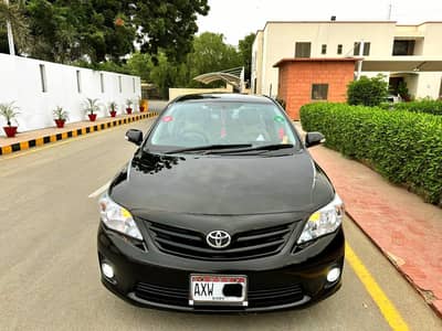 (R) Army Officer 1 hand used Brand new Orignal toyota Corolla Xli 2012