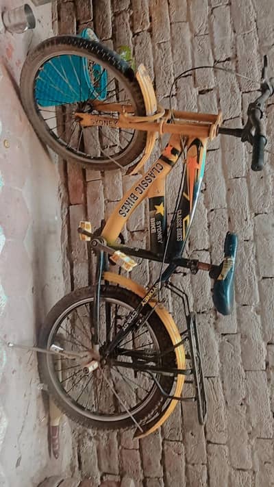 yellow bicycles
