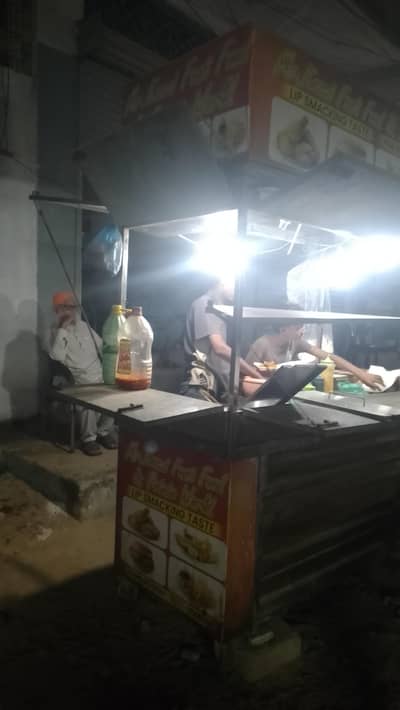 chips aur burger ka all Saman ke sath