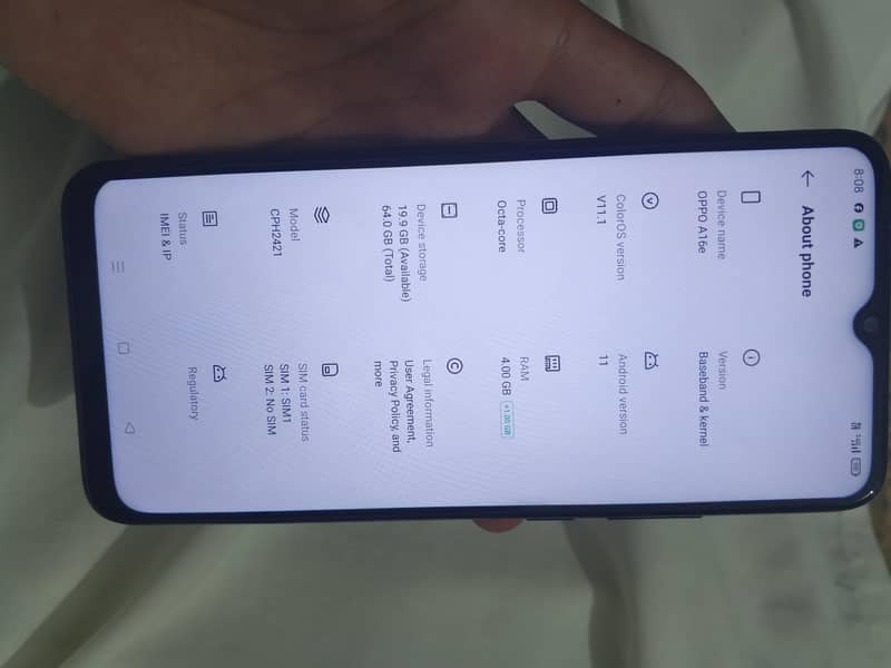 OPPO A16 0