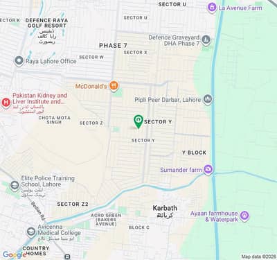 dha phase 7 0ne kanal plot for sale in block y