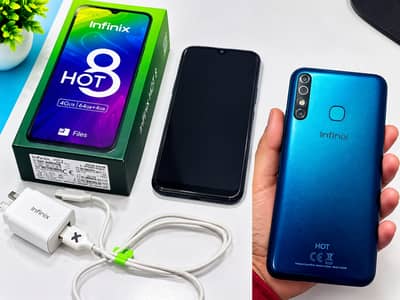 Infinix Hot 8 4/64 Jenwon Condition