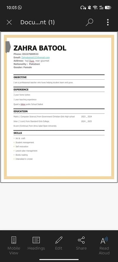 Assignment writing