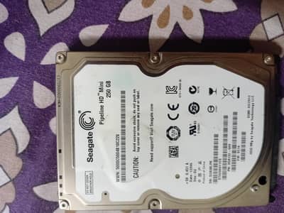 Seagate hard drive 250GB new condition 100 % health